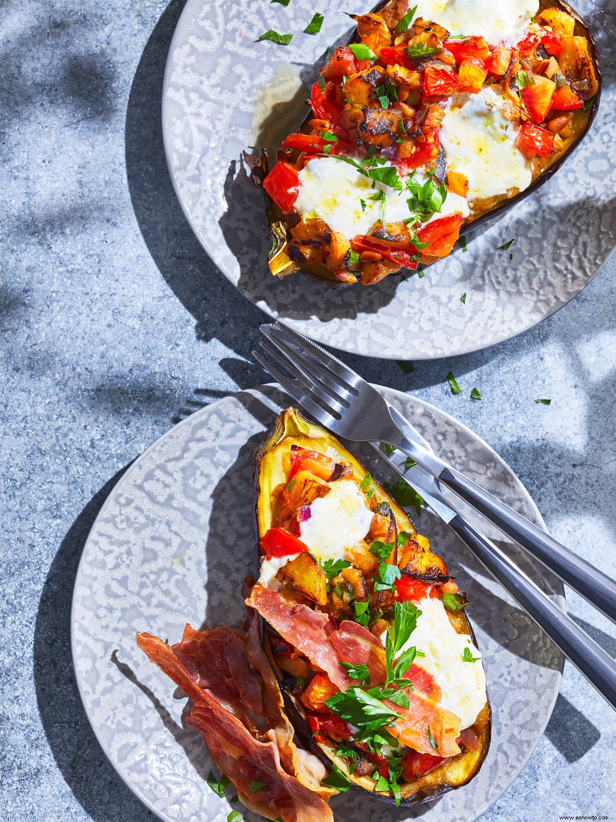 Caponata De Berenjenas Rellenas 