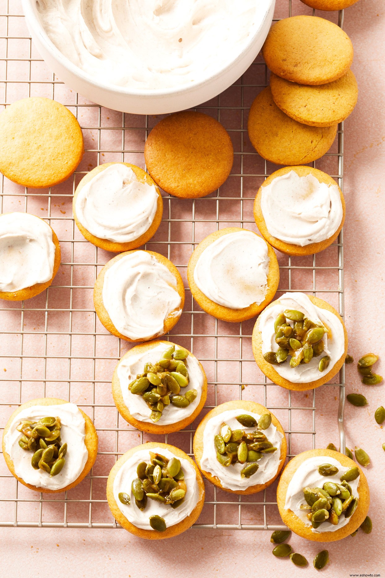 Galletas de Calabaza con Pepitas Confitadas 