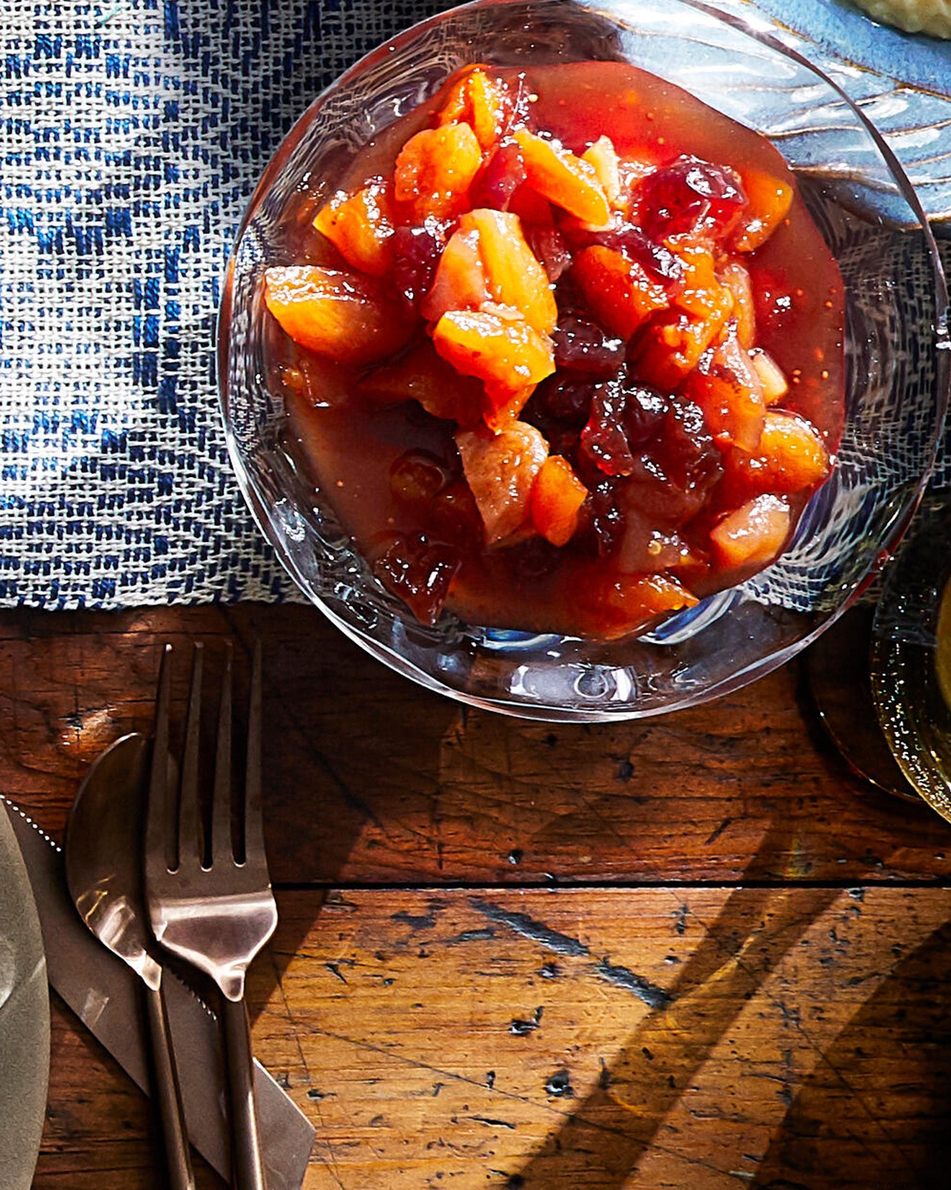 Chutney de frutas de otoño y jengibre 