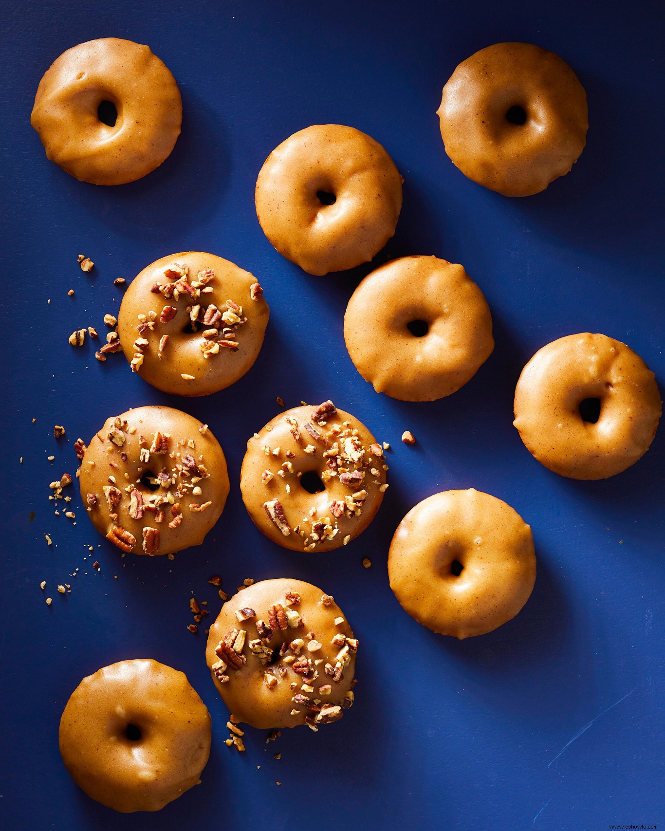 Rosquillas de calabaza y suero de leche horneadas 