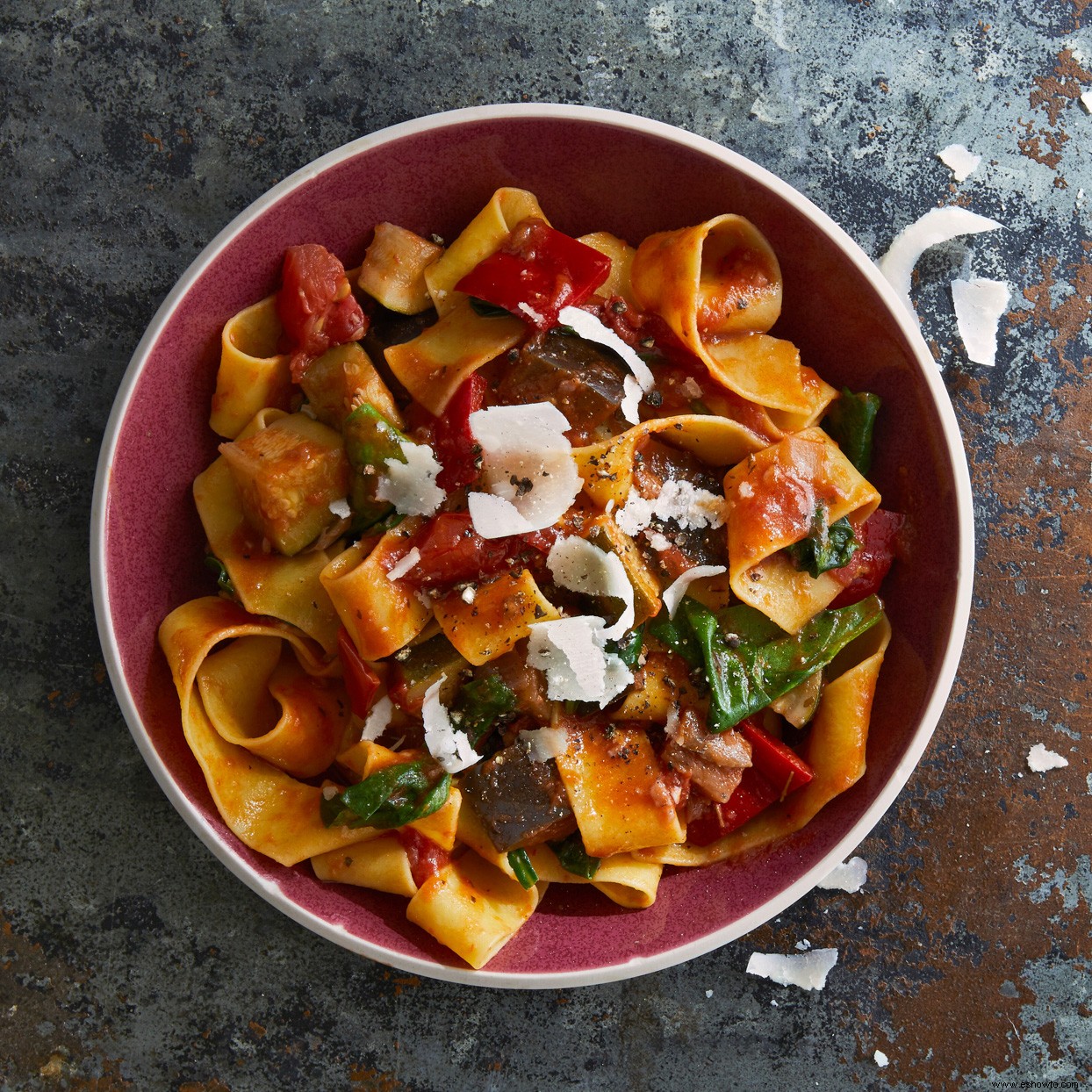 Ratatouille Pappardelle 