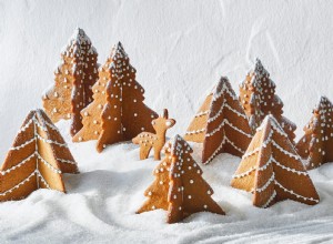 Árboles de pan de jengibre de cardamomo 