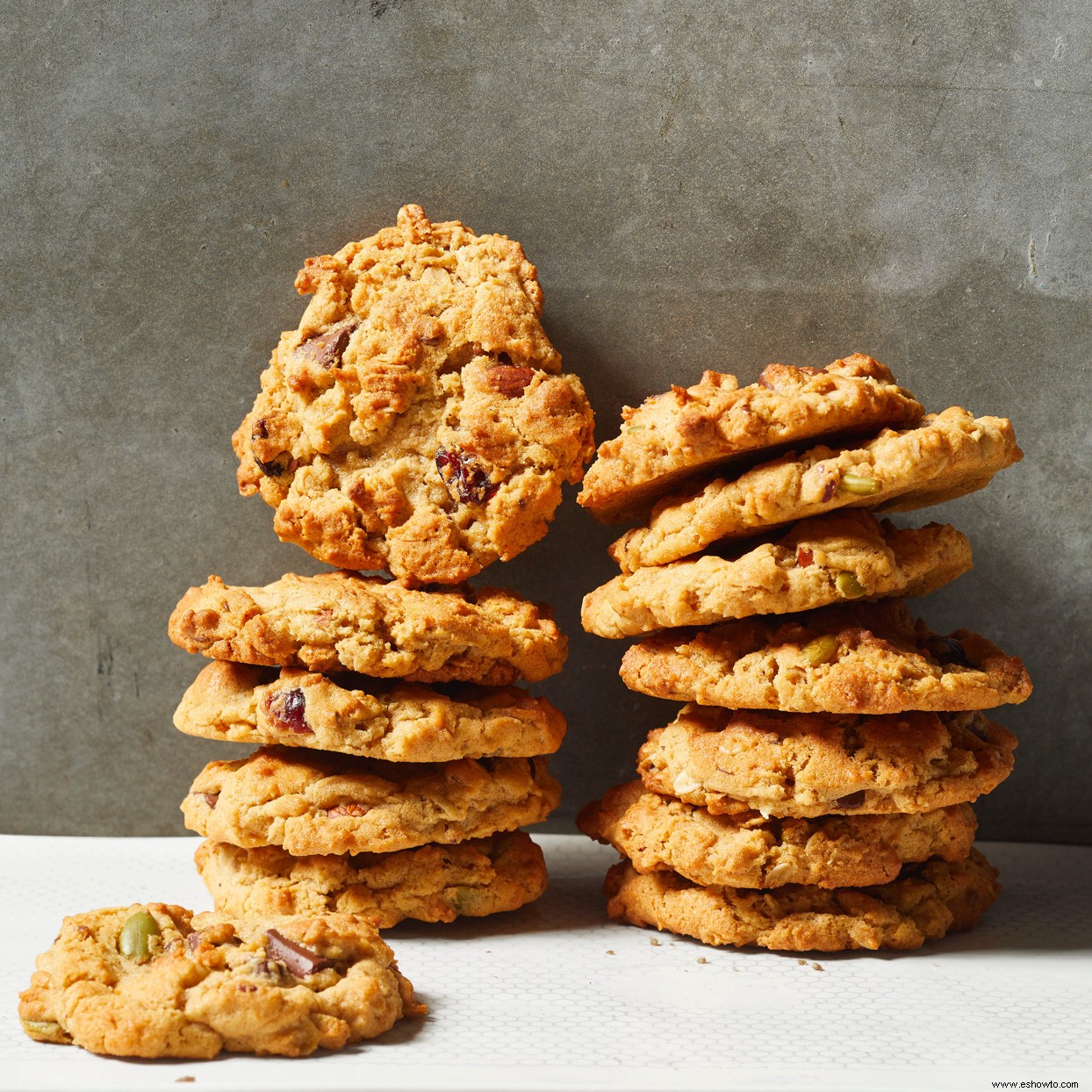 Galletas de rastro de mineral 