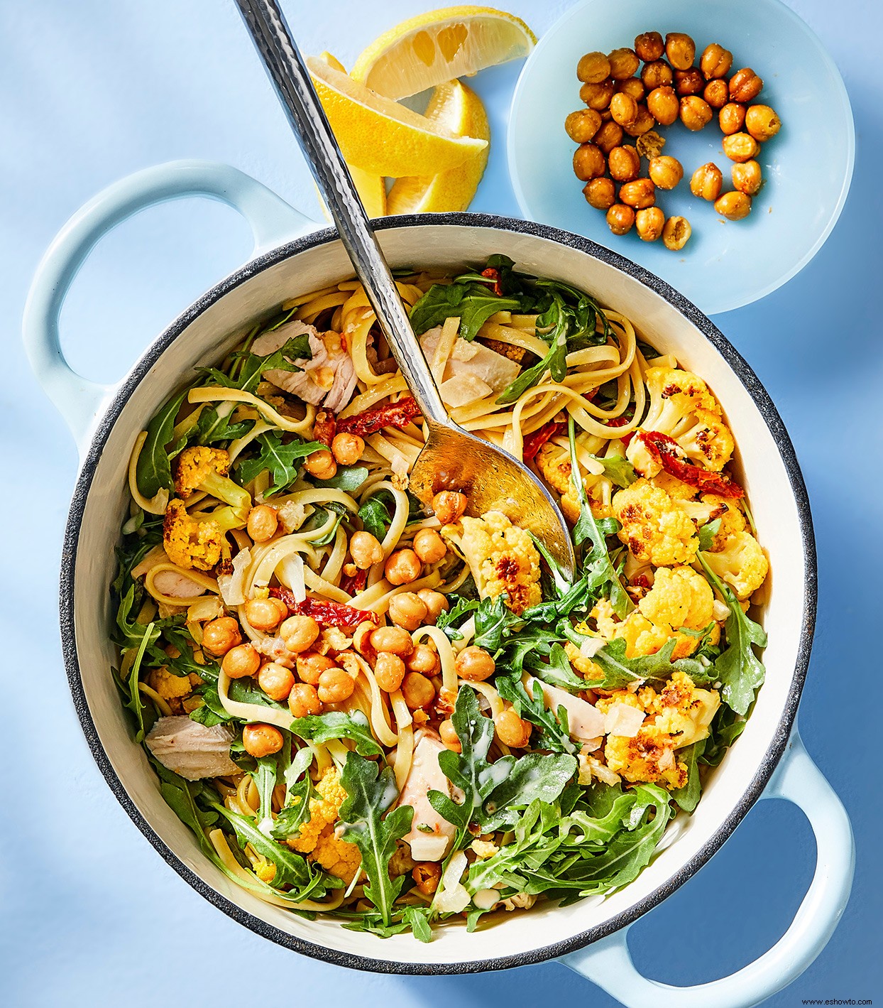 Pasta De Pollo Y Coliflor 