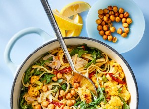 Pasta de Pollo con Coliflor Asada: Receta Fácil y Saludable en 35 Minutos