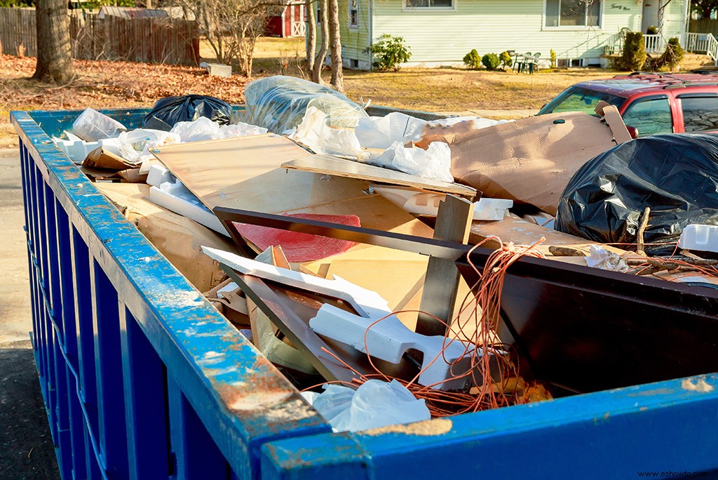 ¿Cómo funciona la eliminación de basura? 