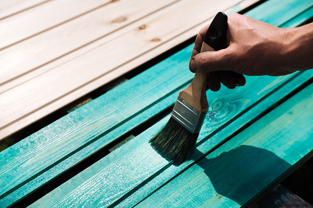 Cómo elegir la mejor pintura para terrazas 