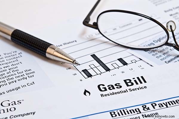 ¿Cuánto cuesta la factura de gas promedio? 