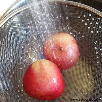 Cómo hacer puré de nectarina para bebés 