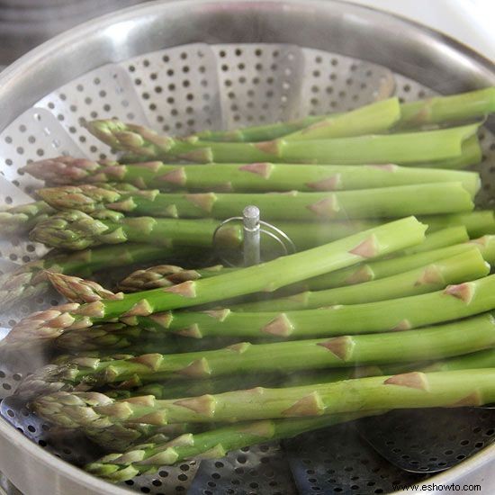 Cómo hacer puré de espárragos para bebés 