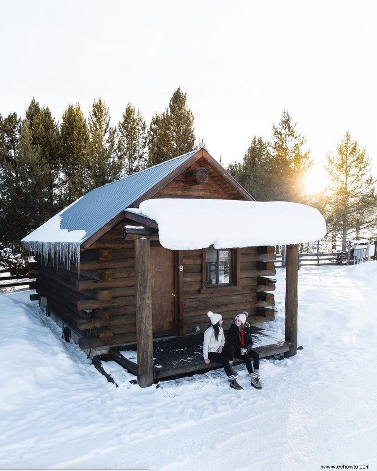 15 encantadoras cabañas de alquiler en los EE. UU. perfectas para una escapada de invierno 