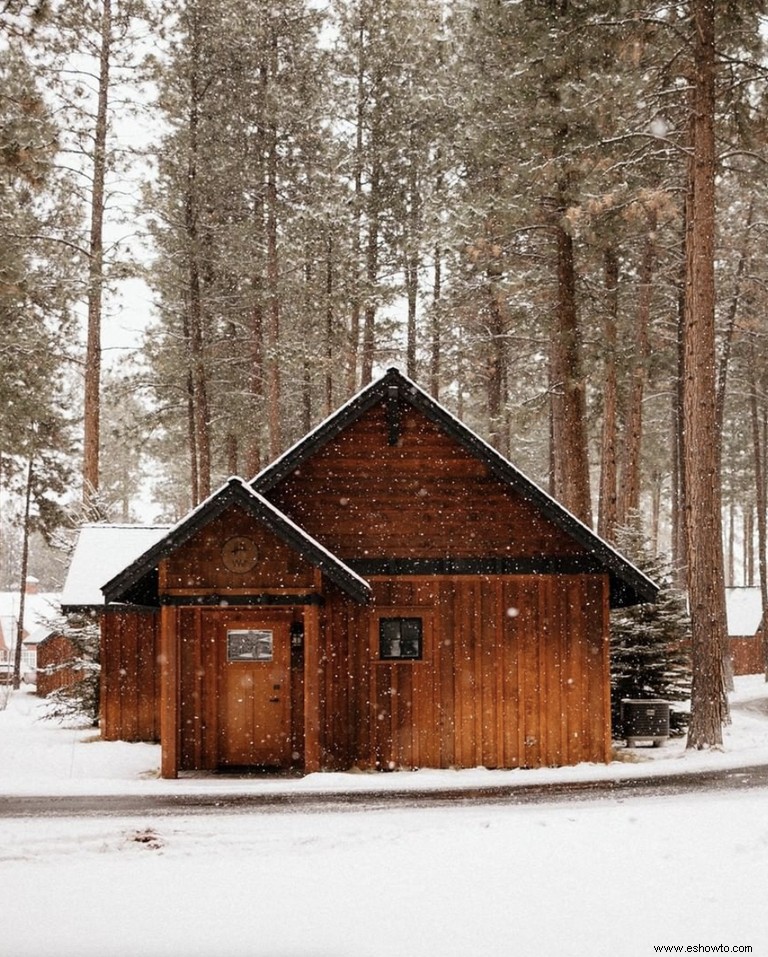 15 encantadoras cabañas de alquiler en los EE. UU. perfectas para una escapada de invierno 