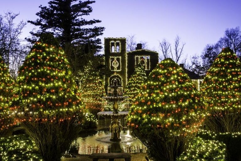 Las 38 mejores exhibiciones de luces navideñas en todo el país que son absolutamente impresionantes 