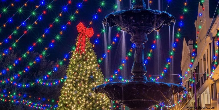 Las 38 mejores exhibiciones de luces navideñas en todo el país que son absolutamente impresionantes 