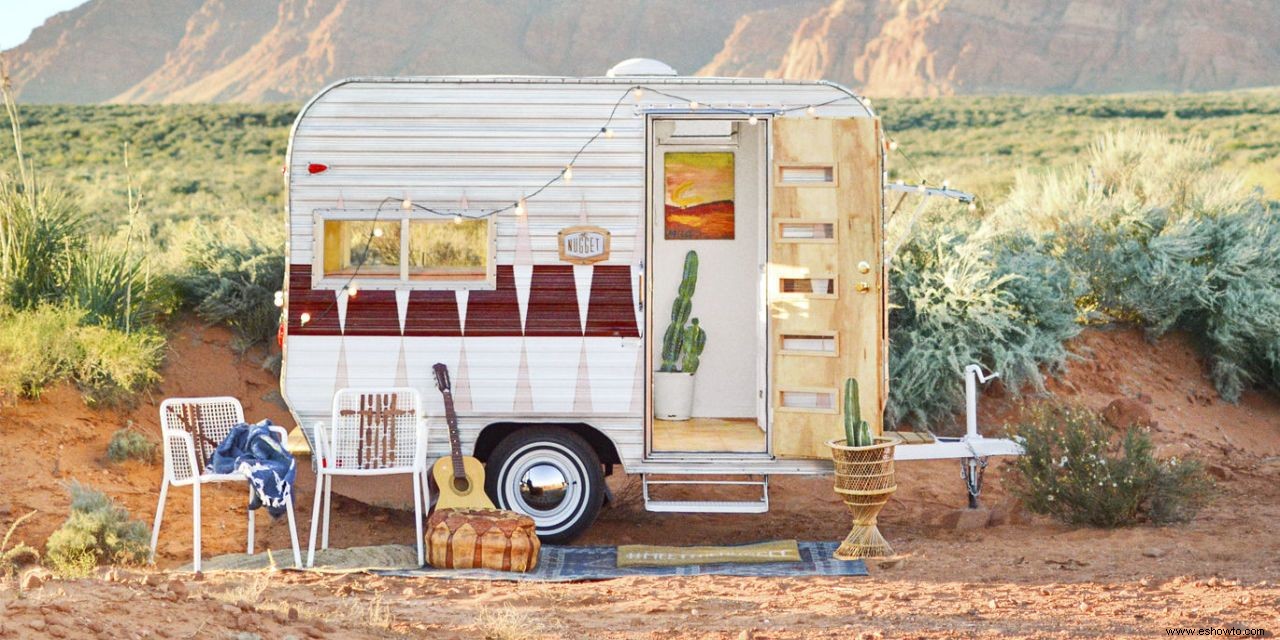 Esta caravana de 1973 es la casa móvil de nuestros sueños 