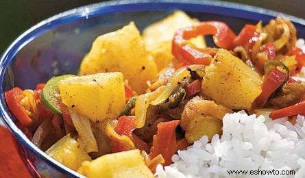Cocina de estufa de campamento:curry a toda prisa 