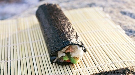 Recetas de senderos:cocina del sol naciente; Sushi para llevar 