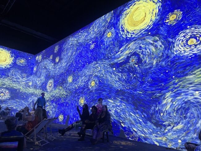 Experiencia inmersiva de Van Gogh