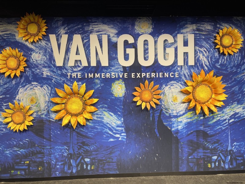 Experiencia inmersiva de Van Gogh