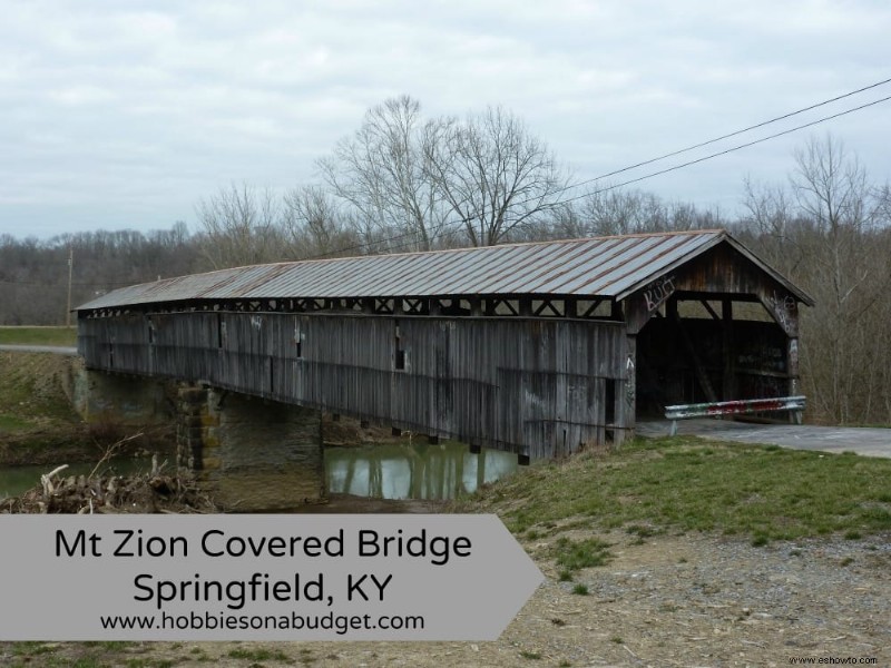 Puente cubierto Mt Zion Springfield, KY