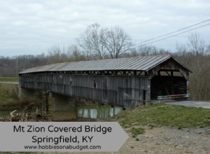 Puente Cubierto Mt. Zion en Springfield, KY: Un Tesoro Histórico de 1871