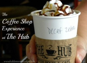 Experiencia de cafetería en The Hub