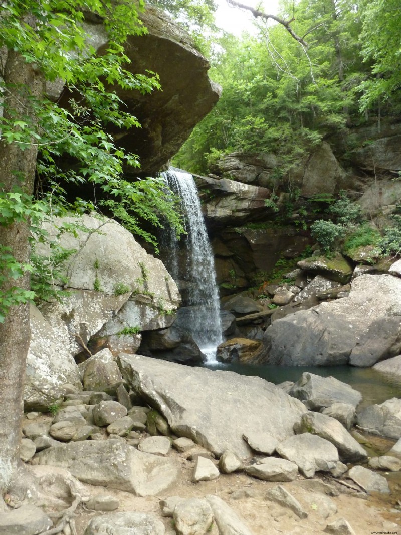 Senderismo en Eagle Falls:Corbin, Kentucky