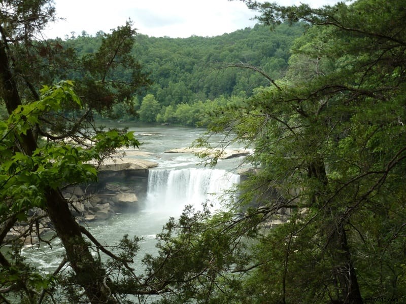 Senderismo en Eagle Falls:Corbin, Kentucky