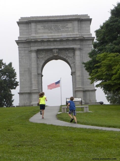 Visitando Valley Forge