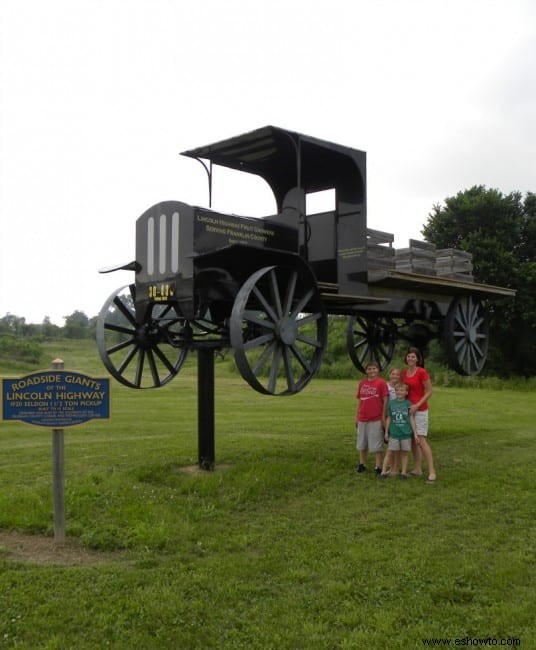 Roadside Giants:Lincoln Highway, Pensilvania