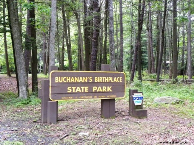 Visita al lugar de nacimiento de James Buchanans