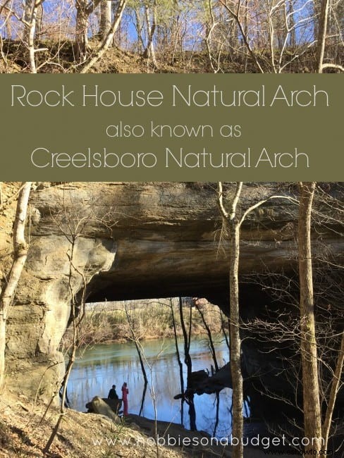 Arco natural de Rock House:Jamestown, Kentucky 