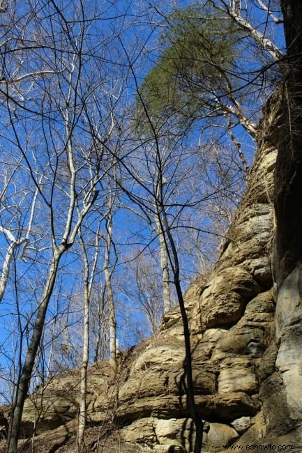 Arco natural de Rock House:Jamestown, Kentucky 