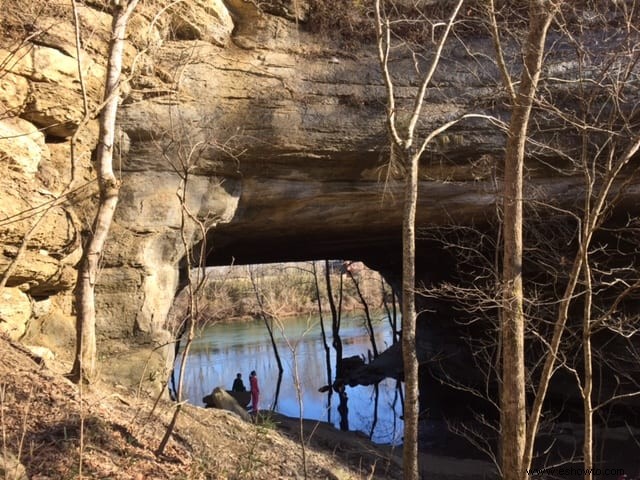 Arco natural de Rock House:Jamestown, Kentucky 