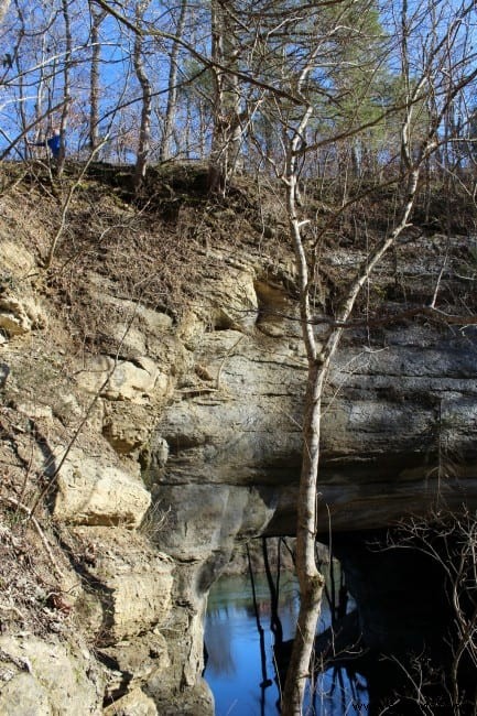 Arco natural de Rock House:Jamestown, Kentucky 