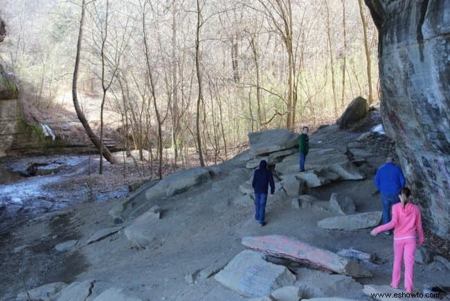 Arco natural de Rock House:Jamestown, Kentucky 