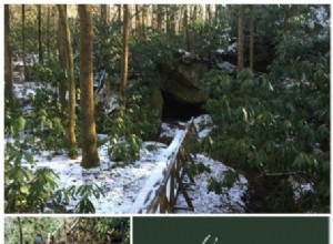 Guía de Senderismo en Honeymoon Falls Trail, Parque Estatal Pine Mountain, Kentucky