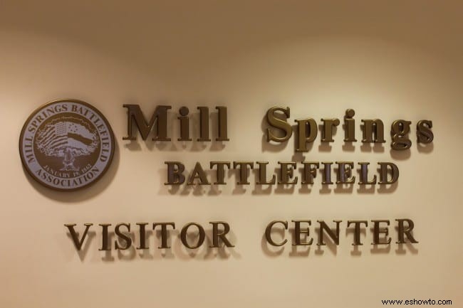 Aprendiendo la historia de la Guerra Civil en Mill Springs Battlefield 