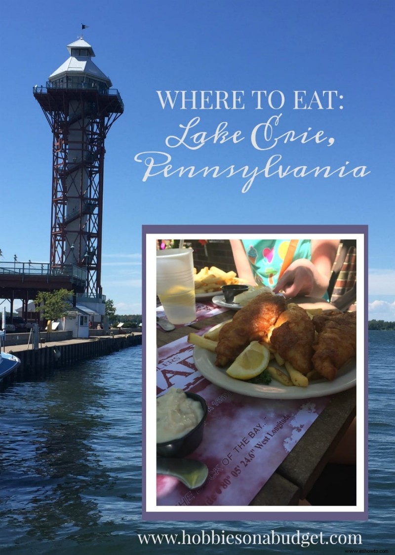 Dónde comer en el lago Erie, Pensilvania