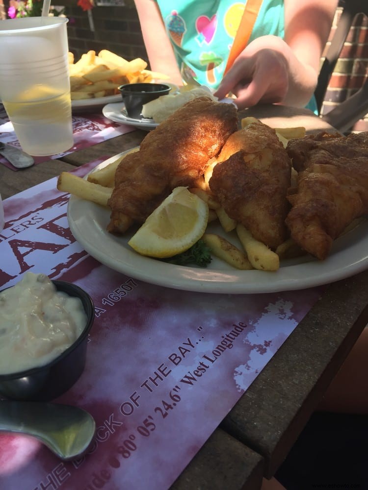 Dónde comer en el lago Erie, Pensilvania