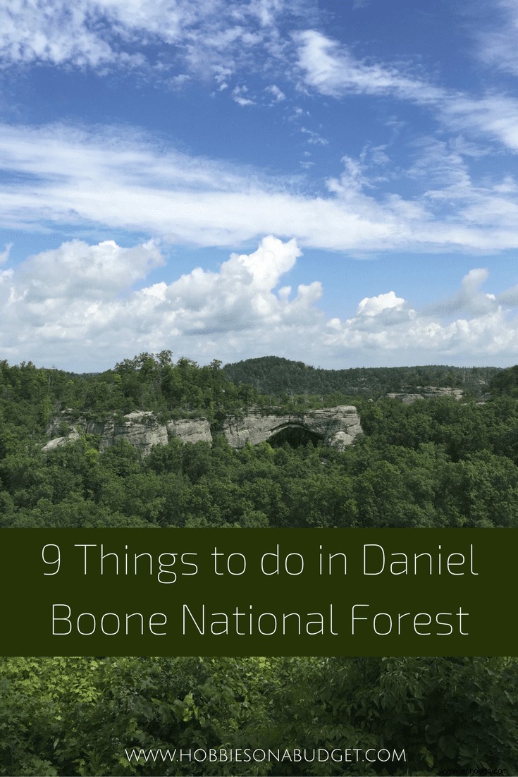 9 Cosas que hacer en el Bosque Nacional Daniel Boone