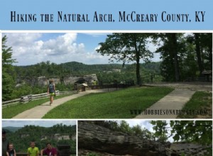 Senderismo por el arco natural, condado de McCreary, KY