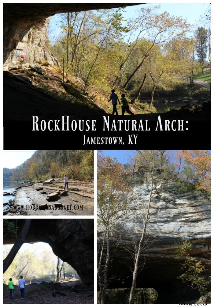 Visita al arco natural Rock House