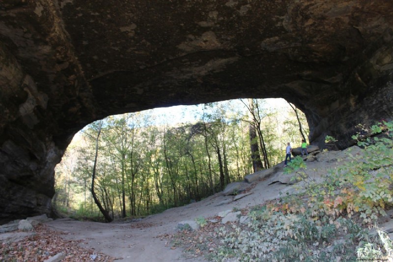 Visita al arco natural Rock House