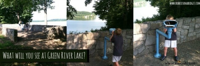 ¿Qué verás en el lago Green River?