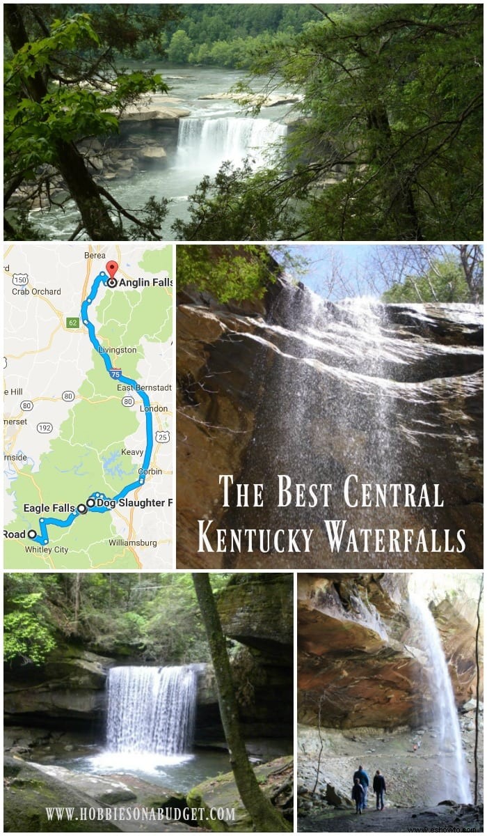 Las mejores cascadas del centro de Kentucky