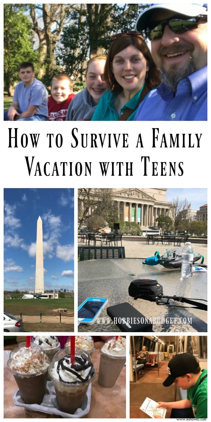 Cómo sobrevivir a unas vacaciones familiares con adolescentes
