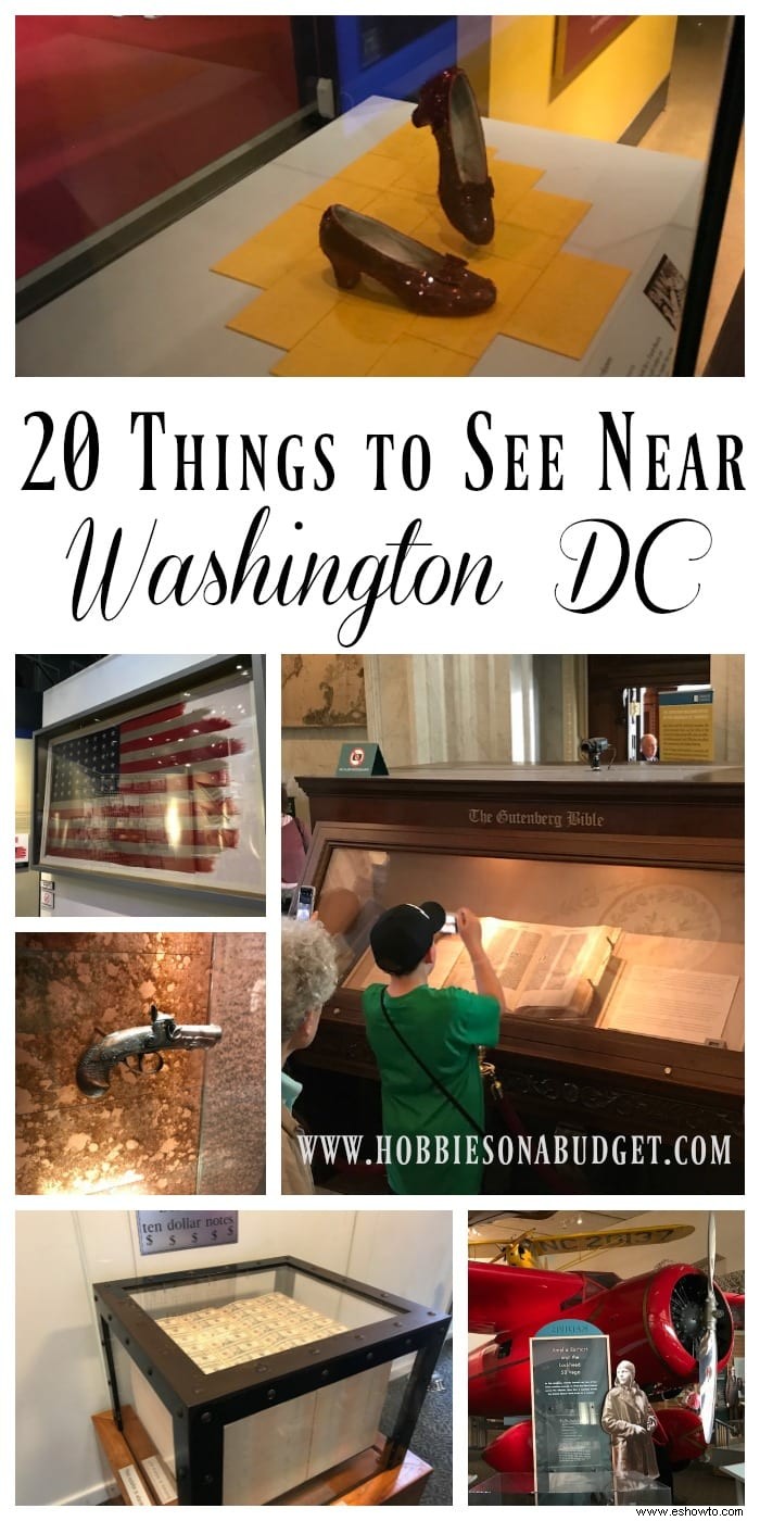 20 cosas para ver cerca de Washington DC