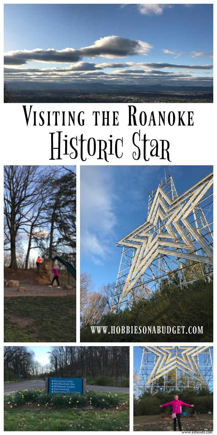 Visitando la estrella histórica en Roanoke