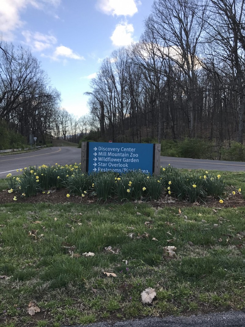 Visitando la estrella histórica en Roanoke